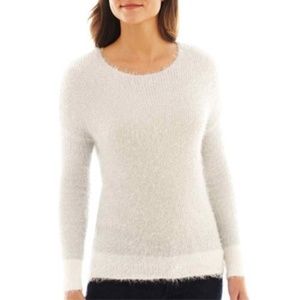 i jeans by Buffalo Shimmer Striped Sweater S New